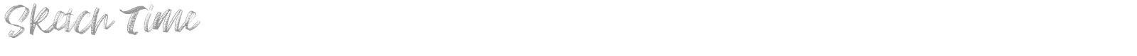Sketch Time font preview